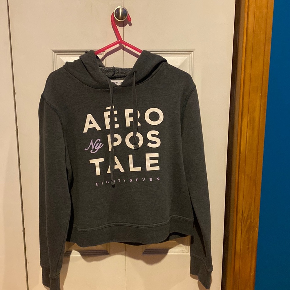 Medium Aeropostale cropped hoodie
